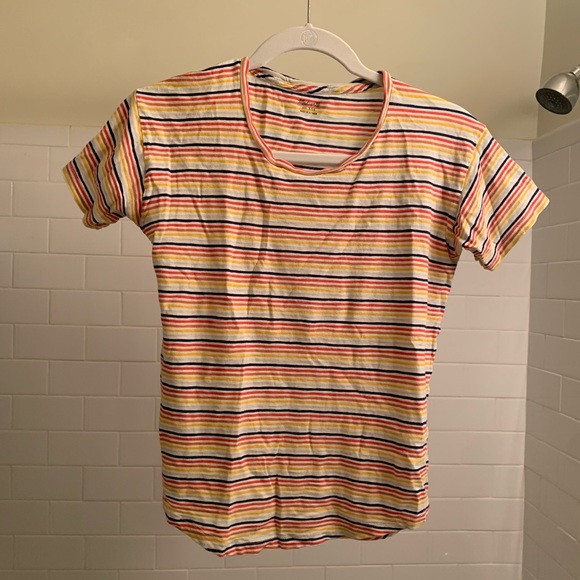 Madewell Rainbow Crewneck Tshirt - Picture 5 of 12